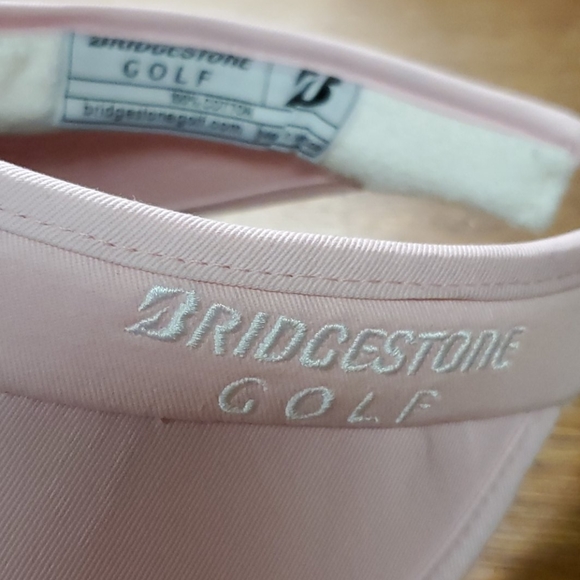 BRIDGESTONE, GOLF, VISOR, OS, LADIES, PINK, NWOT - Picture 4 of 4